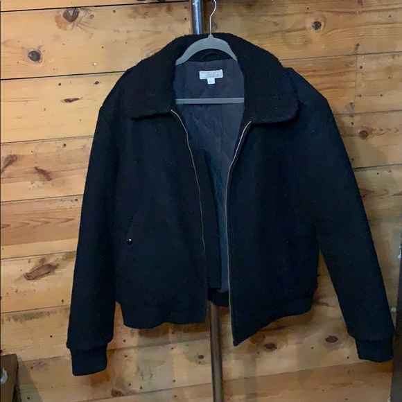 J. Crew Wallace and Barnes wool bomber jacket- XL - Picture 1 of 5